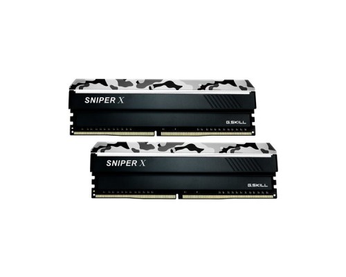 Модуль памяти DDR4 G.SKILL SNIPER X (AMD) 16GB (2x8GB kit) 3400MHz CL16 1.35V / F4-3400C16D-16GSXW / URBAN CAMO