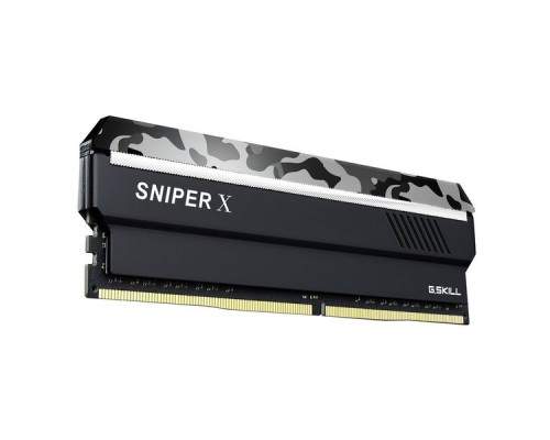 Модуль памяти DDR4 G.SKILL SNIPER X (AMD) 16GB (2x8GB kit) 3400MHz CL16 1.35V / F4-3400C16D-16GSXW / URBAN CAMO