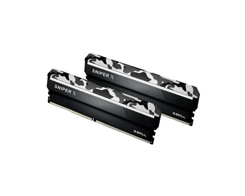 Модуль памяти DDR4 G.SKILL SNIPER X (AMD) 16GB (2x8GB kit) 3400MHz CL16 1.35V / F4-3400C16D-16GSXW / URBAN CAMO