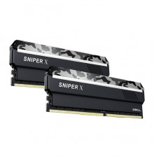 Модуль памяти DDR4 G.SKILL SNIPER X 32GB (2x16GB kit) 3600MHz CL19 1.35V / F4-3600C19D-32GSXWB / URBAN CAMO                                                                                                                                               