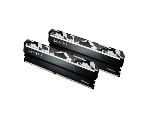 Модуль памяти DDR4 G.SKILL SNIPER X 32GB (2x16GB kit) 3600MHz CL19 1.35V / F4-3600C19D-32GSXWB / URBAN CAMO