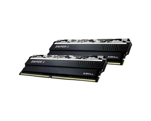 Модуль памяти DDR4 G.SKILL SNIPER X 32GB (2x16GB kit) 3600MHz CL19 1.35V / F4-3600C19D-32GSXWB / URBAN CAMO