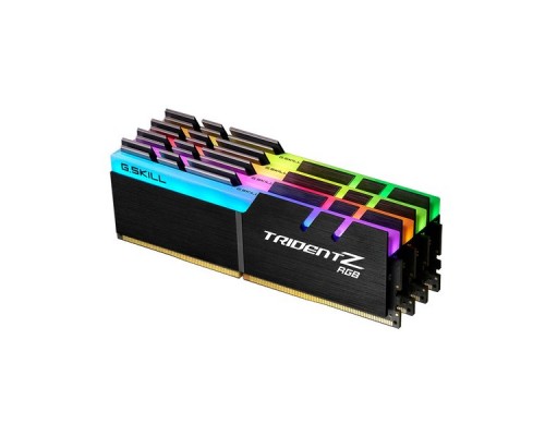 Модуль памяти DDR4 G.SKILL TRIDENT Z RGB 64GB (4x16GB kit) 3600MHz CL18 1.35V / F4-3600C18Q-64GTZR