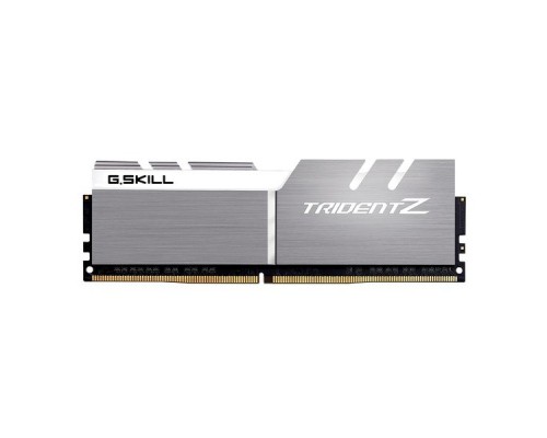 Модуль памяти DDR4 G.SKILL TRIDENT Z 32GB (2x16GB kit) 3600MHz CL17 1.35V / F4-3600C17D-32GTZSW / SILVER-WHITE