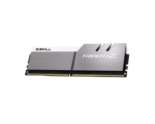 Модуль памяти DDR4 G.SKILL TRIDENT Z 16GB (2x8GB kit) 3600MHz CL17 1.35V / F4-3600C17D-16GTZSW / SILVER-WHITE