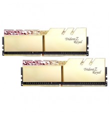 Модуль памяти DDR4 G.SKILL TRIDENT Z ROYAL 32GB (2x16GB kit) 3600MHz CL16 1.35V / F4-3600C16D-32GTRGC / GOLD                                                                                                                                              