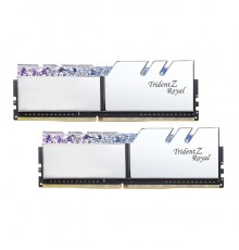 Модуль памяти DDR4 G.SKILL TRIDENT Z ROYAL 32GB (2x16GB kit) 3600MHz CL16 1.35V / F4-3600C16D-32GTRSC / SILVER                                                                                                                                            