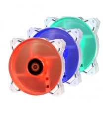 Вентилятор ID-COOLING SF-12025-RGB TRIO-SNOW (3 in 1) 120x120x25мм (20шт./кор, Пульт управления, PWM, Low Noise, резиновые углы, RGB, 700-1800об/мин, белый)  BOX                                                                                         