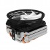Кулер PCCooler Q102 S775/115X/AM2/AM3/AM4/FM1/FM2 (45 шт/кор, TDP 86W, 2 тепловых трубки 6мм, вент-р 100мм, 2200RPM, 20dBa) Retail Color Box