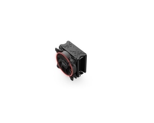 Кулер PCCooler GI-X6R S775/115X/AM2/AM3/AM4 (24 шт/кор, TDP 160W, вент-р 120мм с PWM, Red LED FAN, 5 тепловых трубок 6мм, 1000-1800RPM, 26.5dBa)