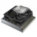 Кулер ID-COOLING IS-47K LGA115X/AM4/AM3/+/AM2/+/FM2/+/FM1 низкопрофильный высота 45mm (27шт/кор, TDP 130W, PWM, 6 тепл.трубки прямого контакта, FAN 92mm, черный) BOX