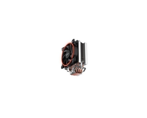 Кулер PCCooler GI-X4R S775/115X/AM2/AM3/AM4 (24 шт/кор, TDP 145W, 120mm PWM SilentPro Red LED FAN, 4 тепловые трубки 6мм, 1000-1800RPM, 26.5dBa)