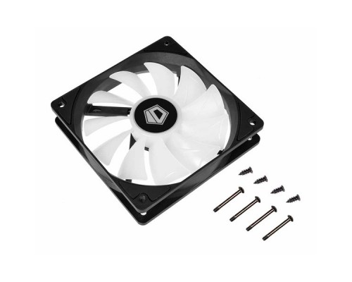 Вентилятор ID-COOLING XF-12025-ARGB 120x120x25мм (80шт./кор, PWM, Low Noise, резиновые углы, ARGB, 700-1500об/мин)  BOX