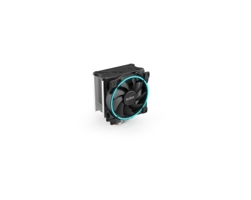 Кулер PCCooler GI-X5B S775/115X/AM2/AM3/AM4 (24 шт/кор, TDP 160W, вент-р 120мм с PWM, Blue LED FAN, 5 тепловых трубок 6мм, 1000-1800RPM, 26.5dBa)