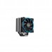 Кулер PCCooler GI-H58UB CORONA B LGA2066/2011/1366/115X/775/AM4/3/3+/AM2/2+/FM1/2/2+ (10 шт/кор, TDP 240W, 120mm PWM SilentPro Blue LED FAN, 5 тепловых трубок 8мм, 1000-1800RPM, 26,5dBa)