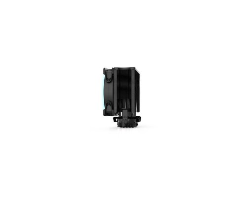 Кулер PCCooler GI-X6B S775/115X/AM2/AM3/AM4 (24 шт/кор, TDP 160W, вент-р 120мм с PWM, Blue LED FAN, 5 тепловых трубок 6мм, 1000-1800RPM, 26.5dBa)