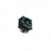 Кулер PCCooler GI-X6B S775/115X/AM2/AM3/AM4 (24 шт/кор, TDP 160W, вент-р 120мм с PWM, Blue LED FAN, 5 тепловых трубок 6мм, 1000-1800RPM, 26.5dBa)