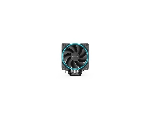 Кулер PCCooler GI-X6B S775/115X/AM2/AM3/AM4 (24 шт/кор, TDP 160W, вент-р 120мм с PWM, Blue LED FAN, 5 тепловых трубок 6мм, 1000-1800RPM, 26.5dBa)