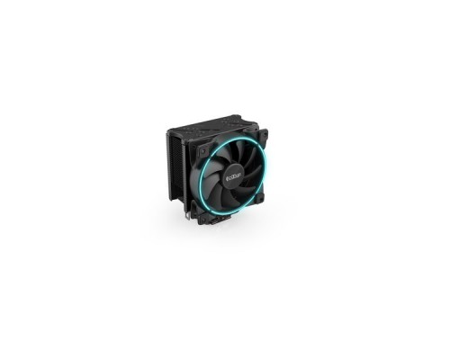 Кулер PCCooler GI-X6B S775/115X/AM2/AM3/AM4 (24 шт/кор, TDP 160W, вент-р 120мм с PWM, Blue LED FAN, 5 тепловых трубок 6мм, 1000-1800RPM, 26.5dBa)