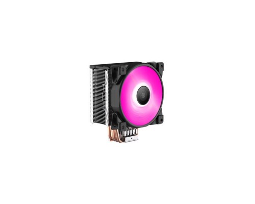 Кулер PCCooler GI-D56V HALO RGB LGA2066/2011/1366/115x/775/AM4/3/3+/2/2+/FM1/2/2+ (12 шт/кор, TDP 160W, 120mm PWM VortexPro RGB FAN, 5 тепловых трубок 6мм, 1000-2000RPM, 29.1dBa)