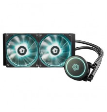 Комплект водяного охлаждения ID-COOLING AURAFLOW X 240 LGA20XX/LGA1366/LGA115X/TR4/AM4/AM3/+/AM2/+/FM2/+/FM1 (6шт/кор,TDP 250W, RGB FAN and PUMP, PWM, DUAL FAN 120mm) RET                                                                                