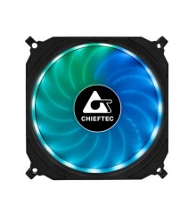 Вентилятор Chieftec CHIEFTRONIC CF-1225RGB 120x120x25мм (80шт./кор, Addresable RGB, 1200об/мин, 6pin)  BOX                                                                                                                                                