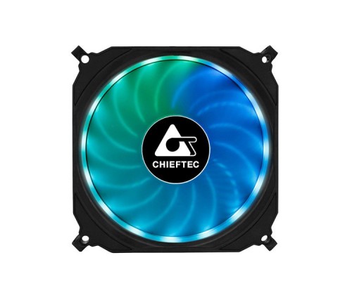 Вентилятор Chieftec CHIEFTRONIC CF-1225RGB 120x120x25мм (80шт./кор, Addresable RGB, 1200об/мин, 6pin)  BOX