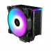 Кулер PCCooler GI-D56A HALO RGB LGA2066/2011/1366/115x/775/AM4/3/3+/2/2+/FM1/2/2+ (12 шт/кор, TDP 160W, 120mm PWM VortexPro RGB FAN, 5 тепловых трубок 6мм, 1000-2000RPM, 29.1dBa)