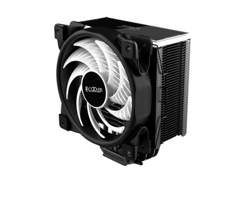 Кулер PCCooler GI-D56A HALO RGB LGA2066/2011/1366/115x/775/AM4/3/3+/2/2+/FM1/2/2+ (12 шт/кор, TDP 160W, 120mm PWM VortexPro RGB FAN, 5 тепловых трубок 6мм, 1000-2000RPM, 29.1dBa)