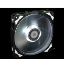 Вентилятор ID-COOLING PL-12025-W 120x120x25мм (80шт./кор, PWM, Low Noise, резиновые углы, White LED, 600-2200об/мин)  BOX                                                                                                                                 