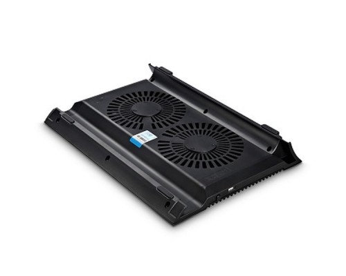 Подставка для охлаждения ноутбука DEEPCOOL N8 BLACK (8шт/кор, до 17