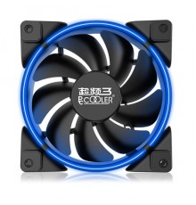 Вентилятор PCCooler CORONA BLUE 120x120x25мм (PWM, 40шт./кор, пит. от мат.платы и БП, 1000-1800 об/мин) Retail                                                                                                                                            