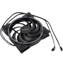 Вентилятор PCCooler CORONA MAX 140 RGB 140x140x25мм (PWM, 40шт./кор, пит. от мат.платы и БП, 1000-1800 об/мин) Retail                                                                                                                                     