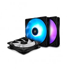 Вентилятор DEEPCOOL RF120 (3 IN 1) RGB 120x120x25мм (16шт./кор, 3xRF120, PWM, RGB подсветка, 500-1500об/мин) Retail                                                                                                                                       