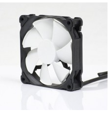 Вентилятор PHANTEKS (PH-F120MP_BK) Black Frame/ White Blades 120x120x25мм (PWM, 20шт./кор, 500-1800 об/мин, 25dBa) Retail                                                                                                                                 