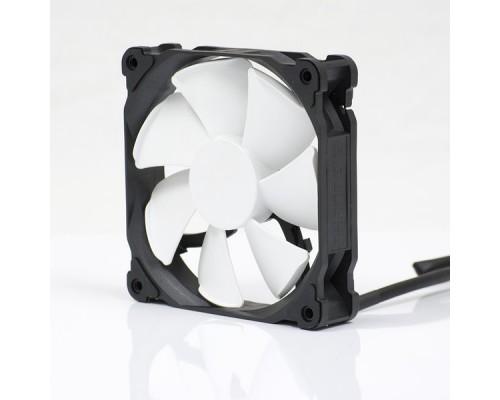 Вентилятор PHANTEKS (PH-F120MP_BK) Black Frame/ White Blades 120x120x25мм (PWM, 20шт./кор, 500-1800 об/мин, 25dBa) Retail