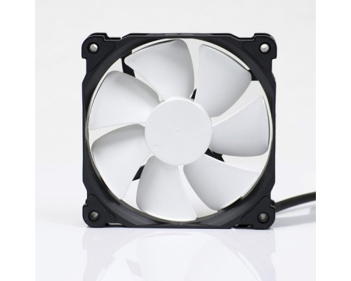 Вентилятор PHANTEKS (PH-F120MP_BK) Black Frame/ White Blades 120x120x25мм (PWM, 20шт./кор, 500-1800 об/мин, 25dBa) Retail