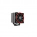 Кулер PCCooler GI-H58UB CORONA R LGA2066/2011/1366/115X/775/AM4/3/3+/AM2/2+/FM1/2/2+ (10 шт/кор, TDP 240W, 120mm PWM SilentPro Red LED FAN, 5 тепловых трубок 8мм, 1000-1800RPM, 26,5dBa)