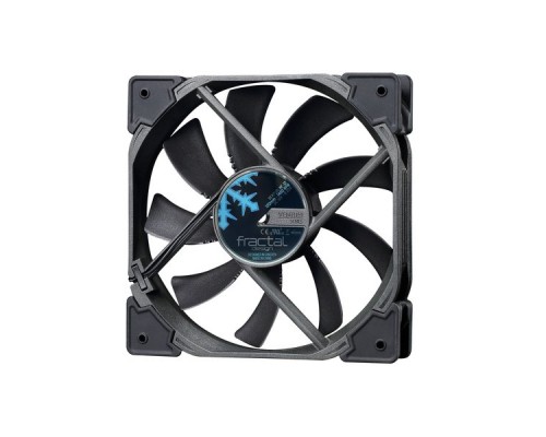 Вентилятор Fractal Design VENTURI HF-12 BLACK / 120mm 3-pin 1400rpm 83.4cfm 25.3dBA / FD-FAN-VENT-HF12-BK