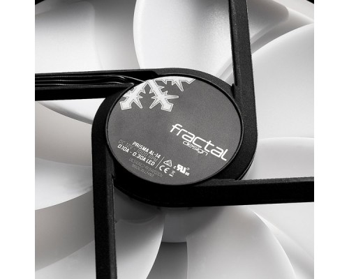 Комплект вентиляторов (3шт.) Fractal Design PRISMA AL-14 ARGB 3-PACK / 140mm 3-pin 1000rpm 63.33cfm 19.4dBA / FD-FAN-PRI-AL14-3P