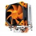 Кулер PCCooler S88 S775/115X/AM2/AM3/AM4/FM1/FM2 (48 шт/кор, TDP 98W, вент-р 80мм с PWM, 2 тепловые трубки 6мм, 1200-2000RPM, 20.5dBa) Retail Color Box