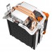 Кулер PCCooler S88 S775/115X/AM2/AM3/AM4/FM1/FM2 (48 шт/кор, TDP 98W, вент-р 80мм с PWM, 2 тепловые трубки 6мм, 1200-2000RPM, 20.5dBa) Retail Color Box