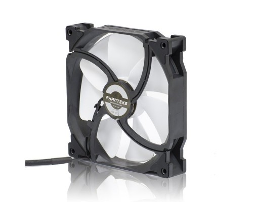 Вентилятор PHANTEKS (PH-F140MP_BK) Black Frame/ White Blades 140x140x25мм (PWM, 20шт./кор, 500-1600 об/мин, 25.3dBa) Retail