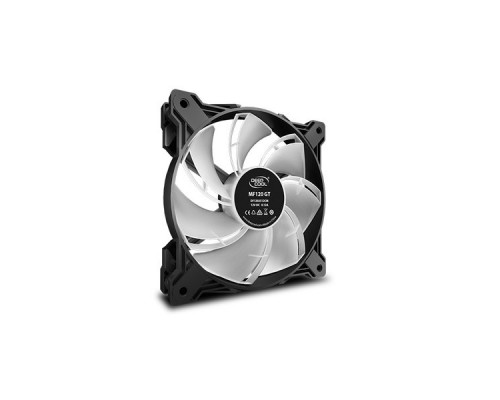 Вентилятор DEEPCOOL MF 120 GT (3 IN 1) RGB 120x120x25мм (16шт./кор, PWM, Addresable RGB подсветка, 500-1800об/мин, 12mm FAN) Retail