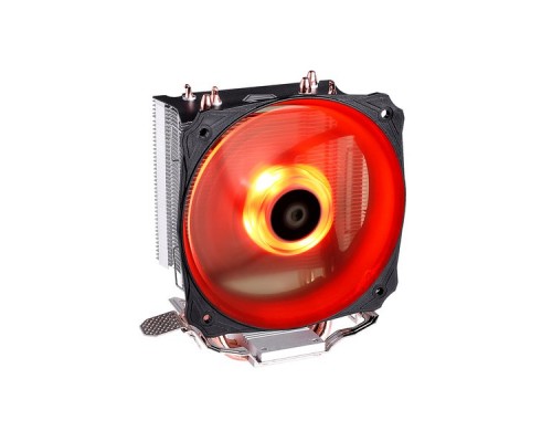 Кулер ID-COOLING SE-213V3-R LGA1200/115X/AM4/AM3/+/AM2/+/FM2/+/FM1 (30шт/кор, TDP 130W, PWM, 3 тепл.трубки прямого контакта, FAN 120mm, Red LED) RET