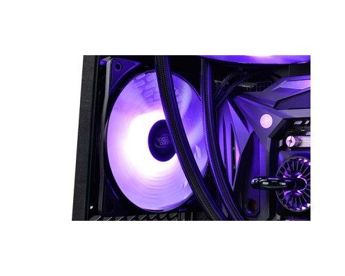 Вентилятор DEEPCOOL RF120 RGB 120x120x25мм (32шт./кор, PWM, RGB подсветка, 500-1500об/мин) Retail