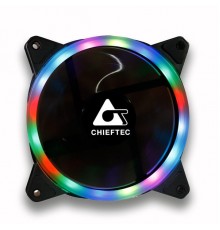 Вентилятор Chieftec CHIEFTRONIC AF-12RGB 120x120x25мм (100шт./кор, Addresable RGB Ring, 1200об/мин, 6pin)  OEM                                                                                                                                            
