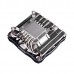 Кулер ID-COOLING IS-60 LGA115X/AM4/AM3/+/AM2/+/FM2/+/FM1 низкопрофильный высота 55mm (27шт/кор, TDP 130W, PWM, 6 тепл.трубок + медная база, FAN 120mm) BOX