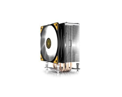 Кулер DEEPCOOL GAMMAXX GT TGA (TUF GAMING ALLIANCE) LGA20XX/1366/115X/AM4/AM3/+/AM2/+/FM2/+/FM1 (12шт/кор, TDP 150Вт, PWM, RGB Fan 120mm, 4 тепл. трубки прямого контакта) RET
