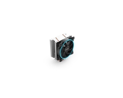 Кулер PCCooler GI-X4B S775/115X/AM2/AM3/AM4 (24 шт/кор, TDP 145W, 120mm PWM SilentPro Blue LED FAN, 4 тепловые трубки 6мм, 1000-1800RPM, 26.5dBa)